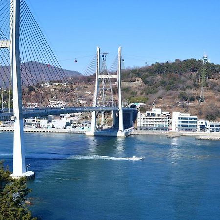 Yeosu Hotel Haven Bagian luar foto