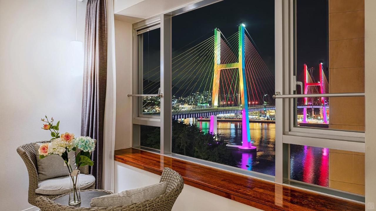 Yeosu Hotel Haven Bagian luar foto